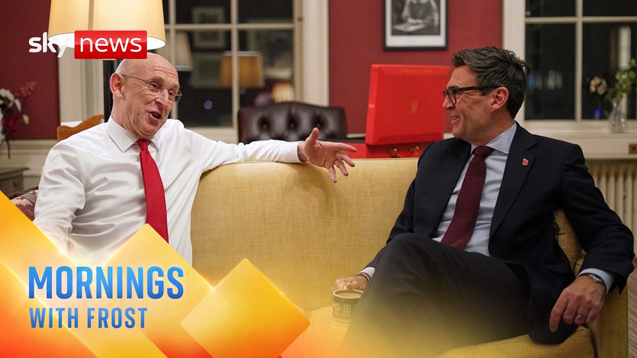 Chancellor to deliver first Budget of Burnham premiership | Mornings with Frost