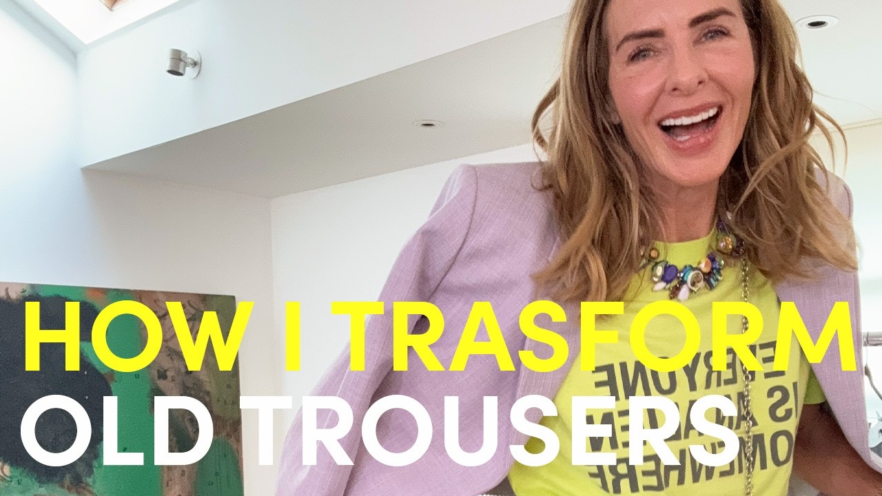 Closet Confessions: Transforming Old Trousers