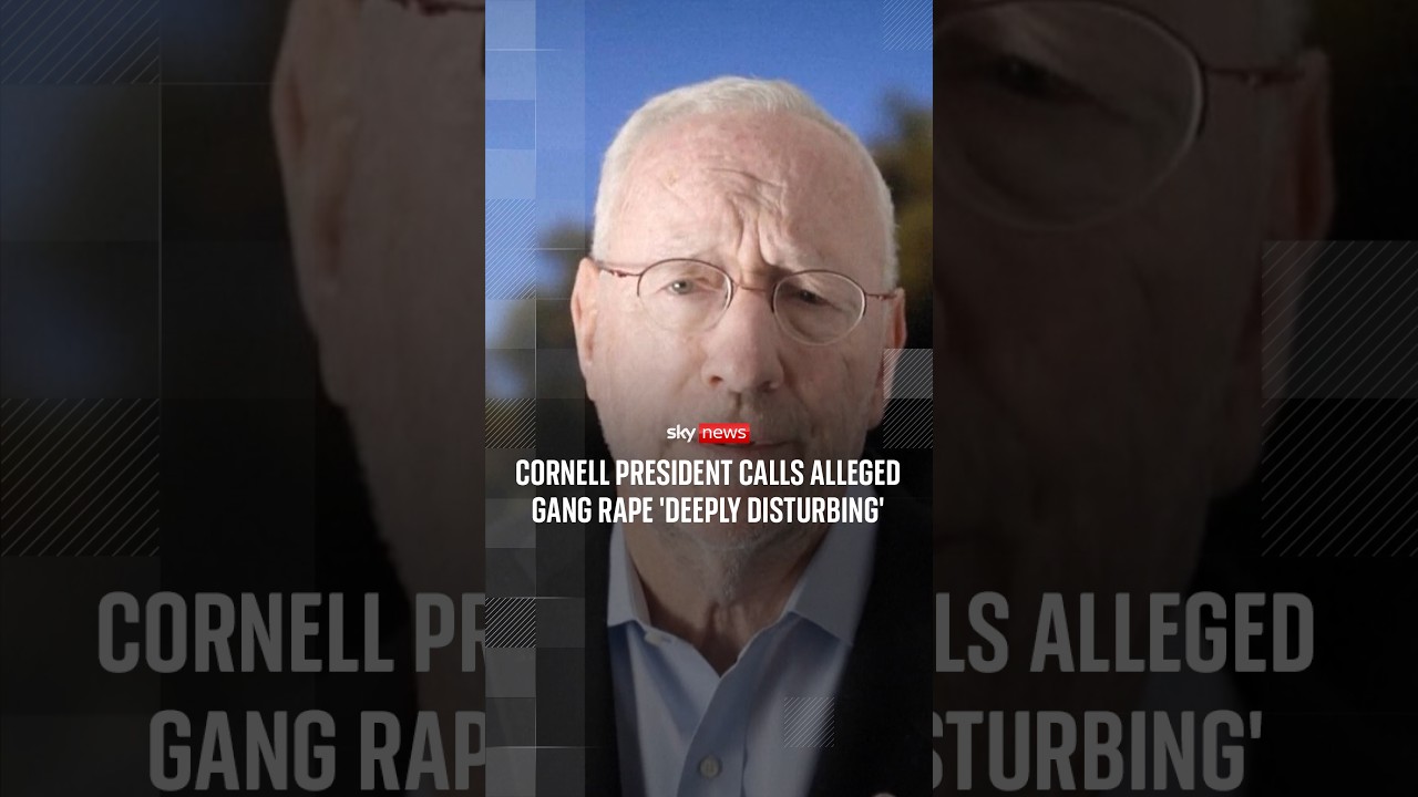 Cornell president calls alleged gang rape ‘deeply disturbing’