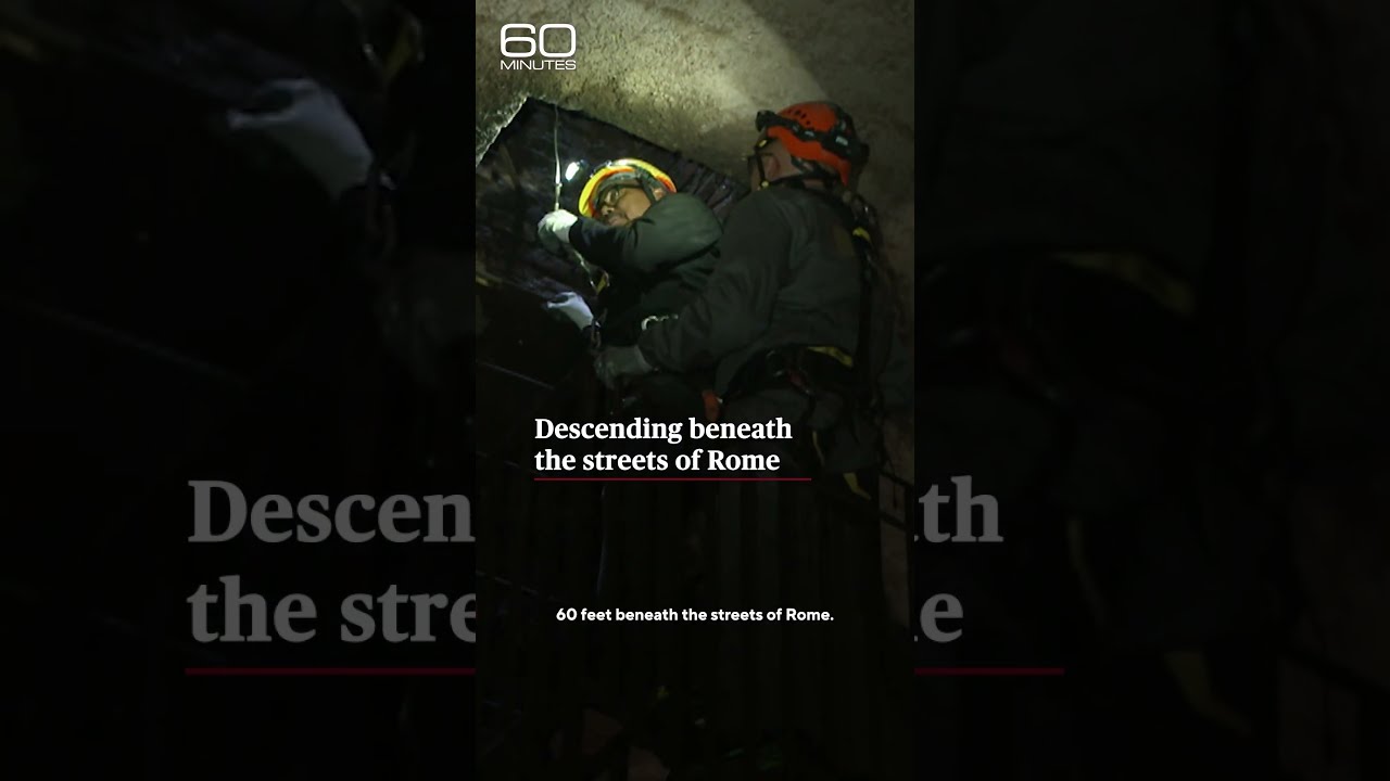 Descending beneath the streets of Rome #shorts