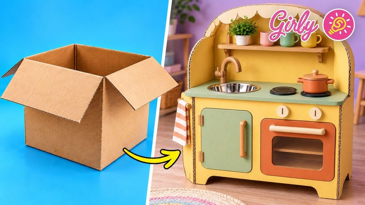 Don’t Throw Away Cardboard! Make THIS for Kids!
