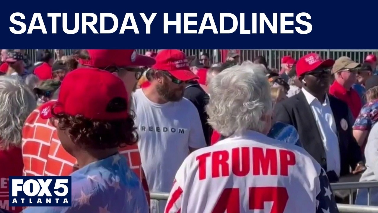Dueling campaign rallies sweep Georgia as Trump, Kemp, hit the trail | FOX 5 News
