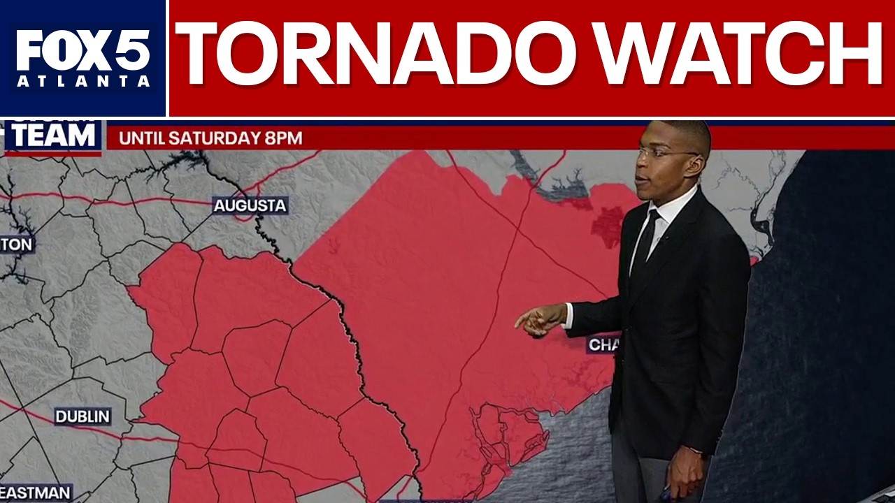 East Georgia faces continued tornado watch | FOX 5 News