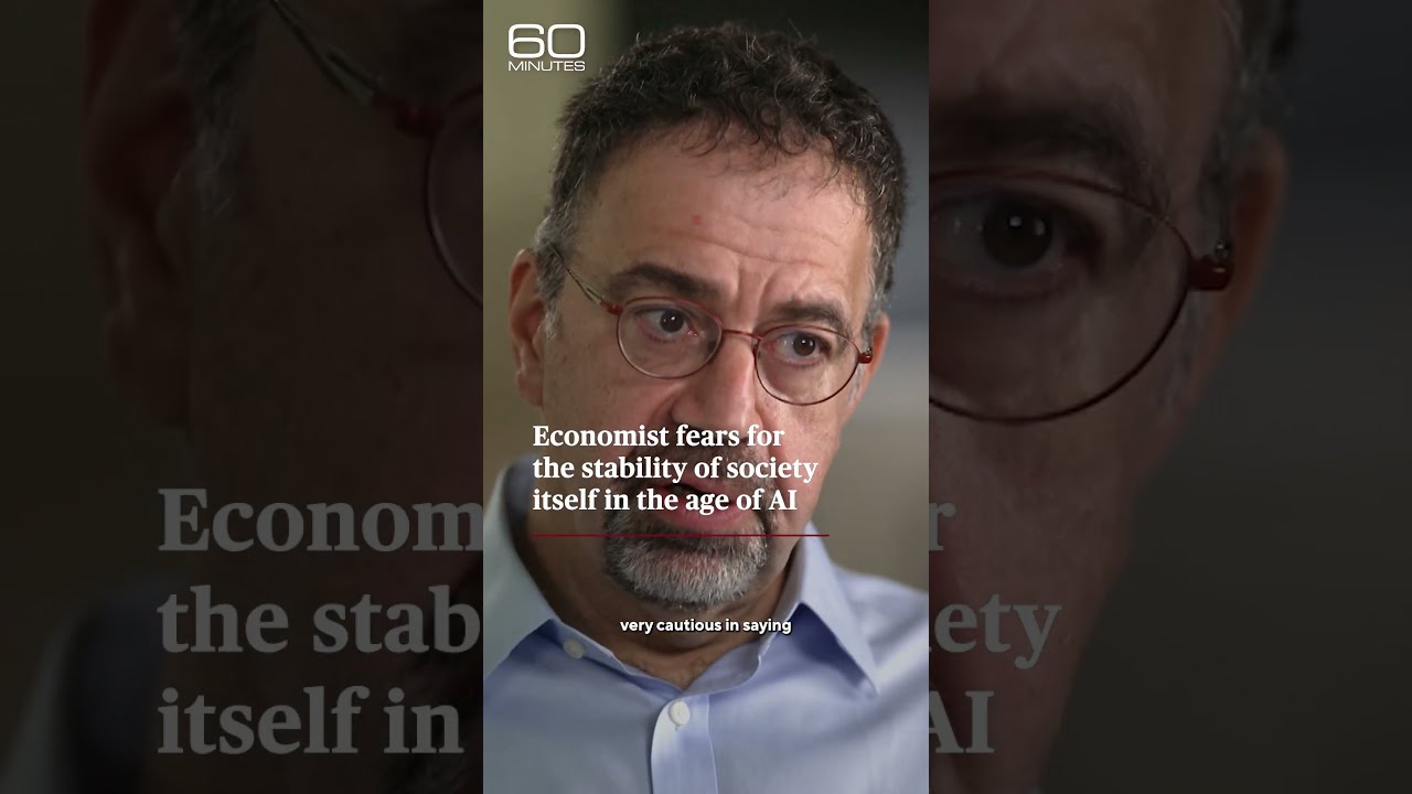 Economist fears for the stability of society itself in the age of AI #shorts
