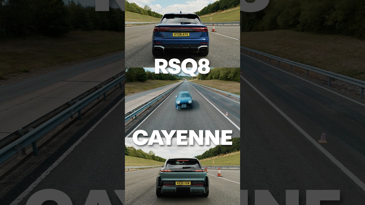 Electric SUV OR V8 SUV? Porsche Cayenne vs Audi RSQ8