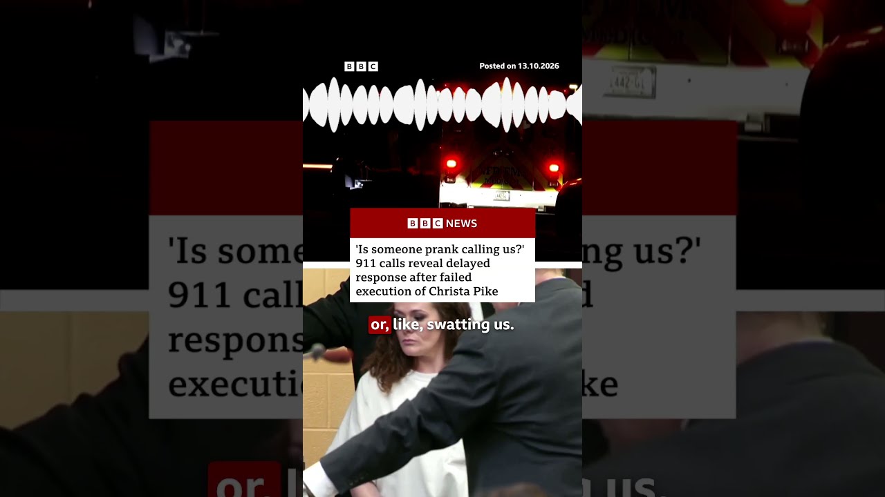 Emergency calls from botched Christa Pike execution released to US media. #BBCNews