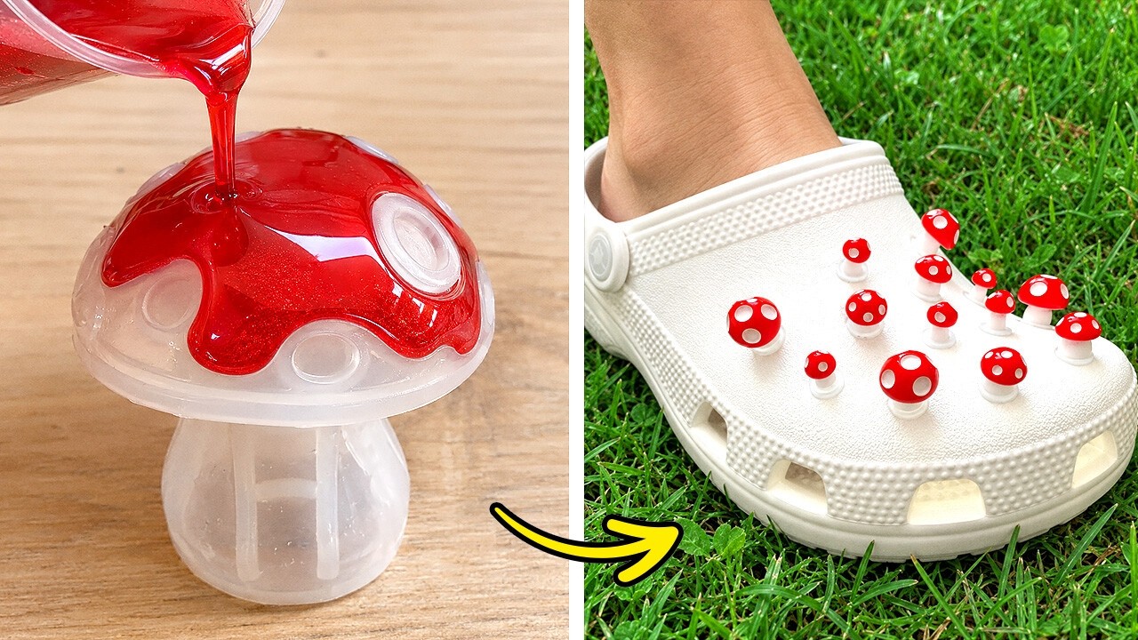 💡 EPOXY RESIN & GLUE GUN DIY: EASY IDEAS AT HOME! ✨