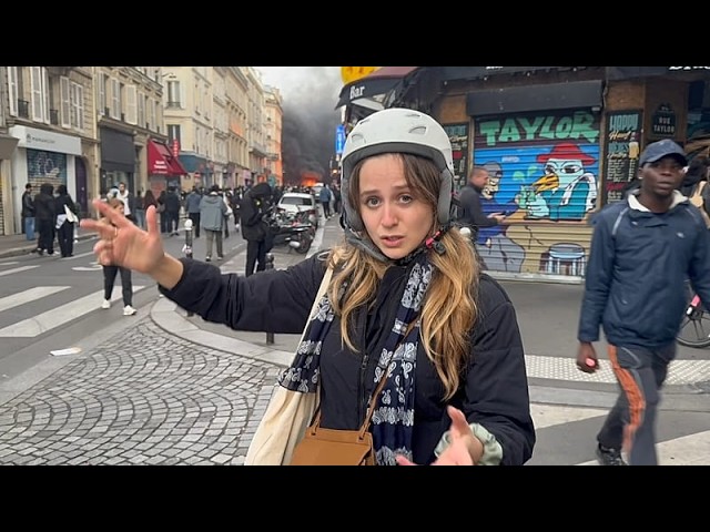 Euronews’ crew assaulted by masked individuals while covering protests in Paris