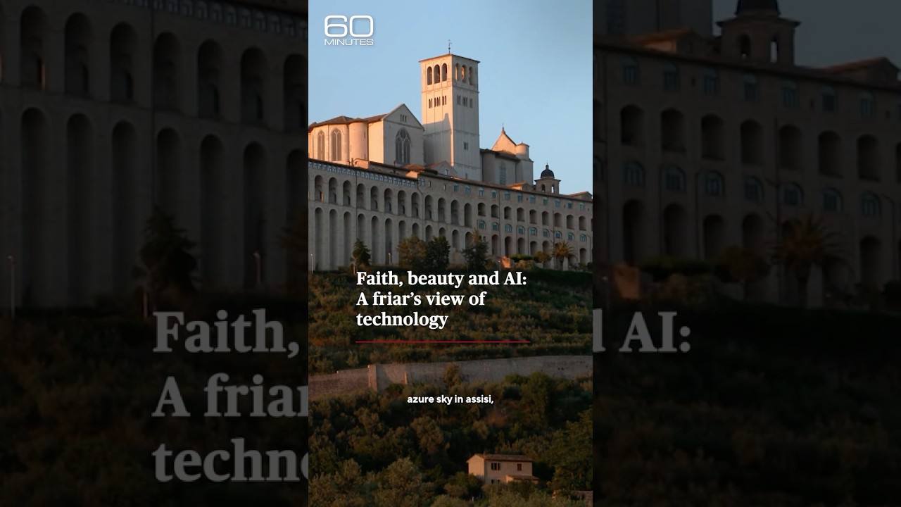 Faith, beauty and AI: A friar’s view of technology #shorts