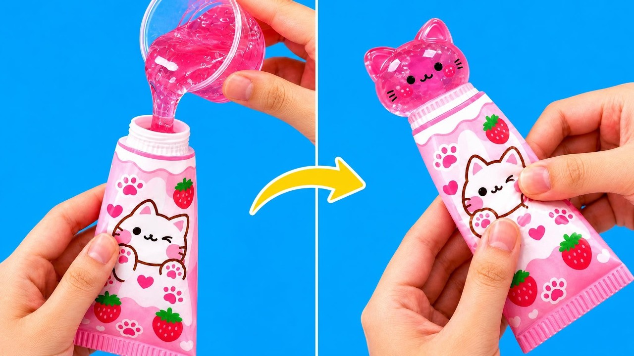 🩷 Fidget Time! ✨ Satisfying DIYs to make at home