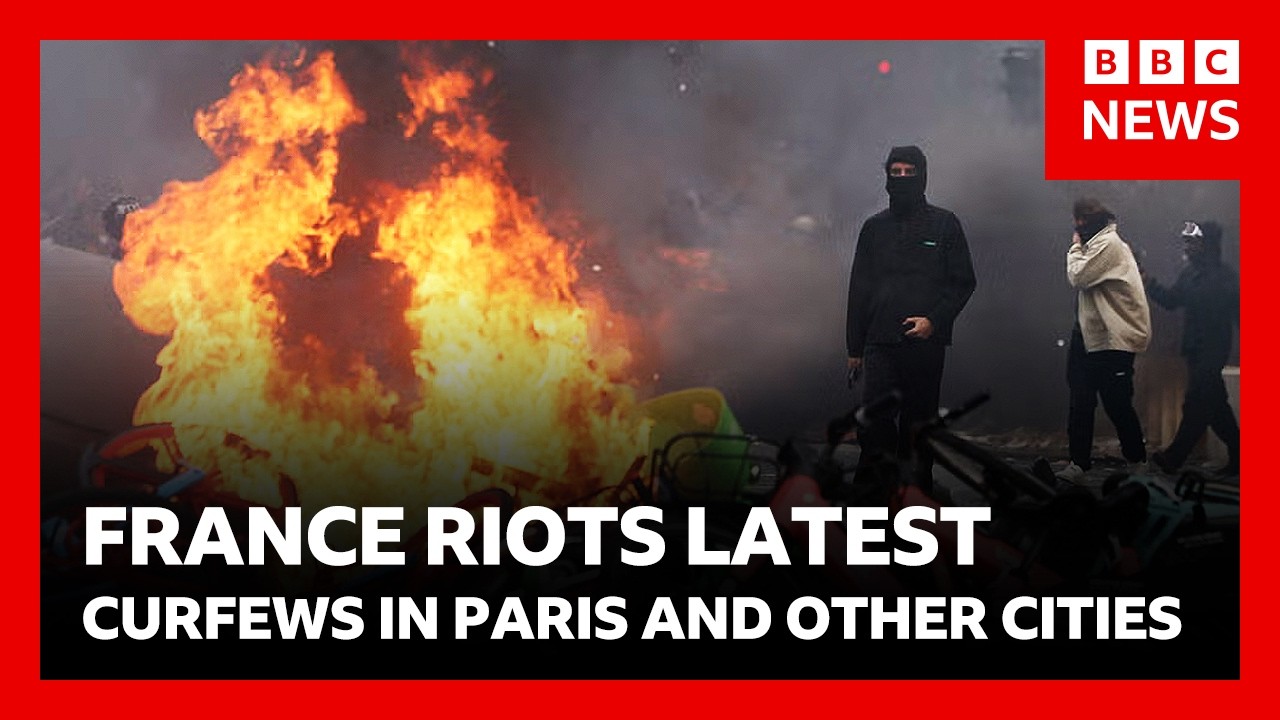 France riots latest – curfews imposed in Paris and other cities after days of violent disorder