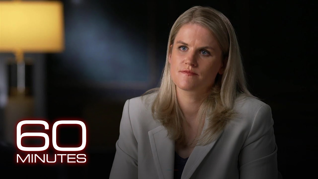 Frances Haugen: The Facebook Whistleblower | 60 Minutes Archive
