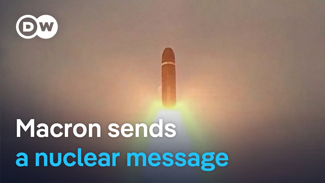 France’s missile test draws fire from Moscow | DW News