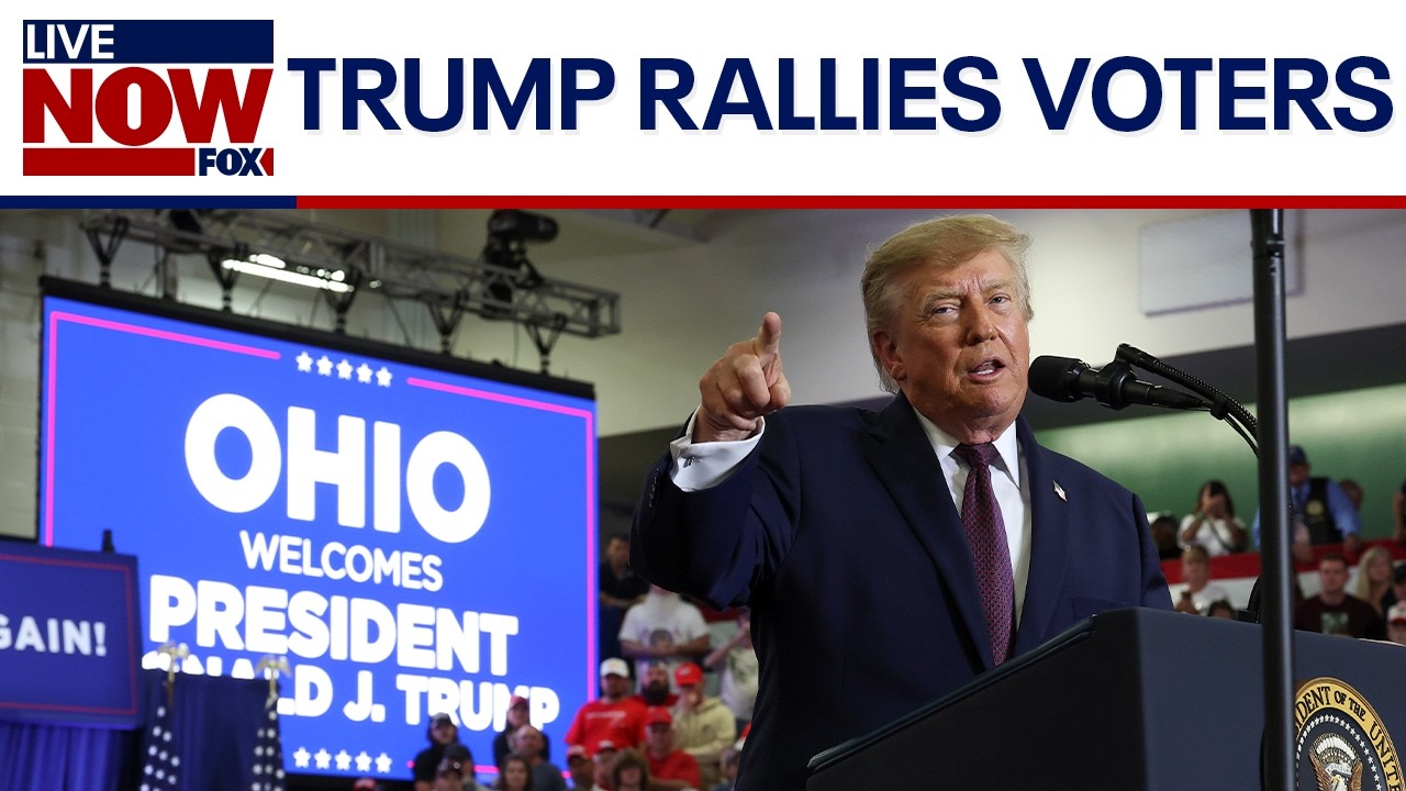 FULL: Trump campaigns for Husted, Ramaswamy in Ohio
