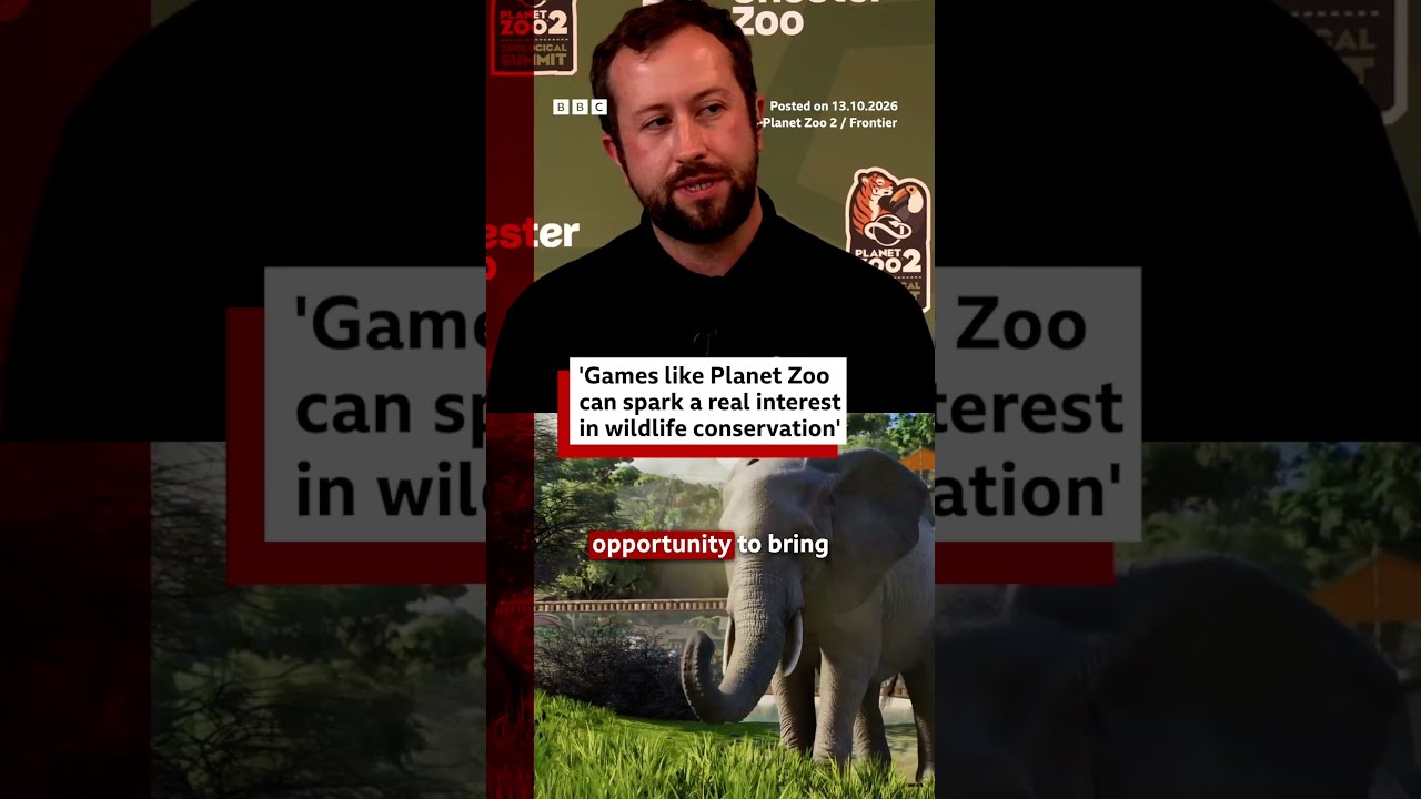 ‘Games like Planet Zoo 2 can spark interest in wildlife conservation.’ #PlanetZoo #Gaming #BBCNews