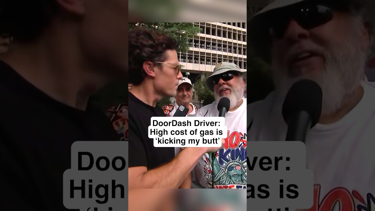 Gas prices are ‘KICKING MY BUTT’: DoorDash Driver