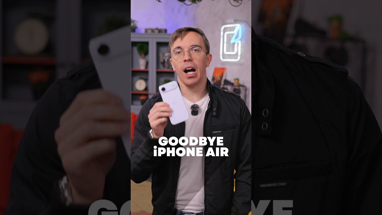 Goodbye iPhone Air 👋