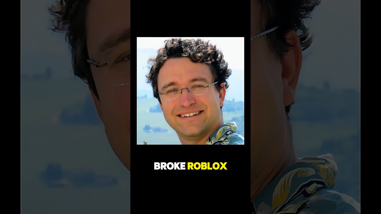 HE BROKE ROBLOX 😱