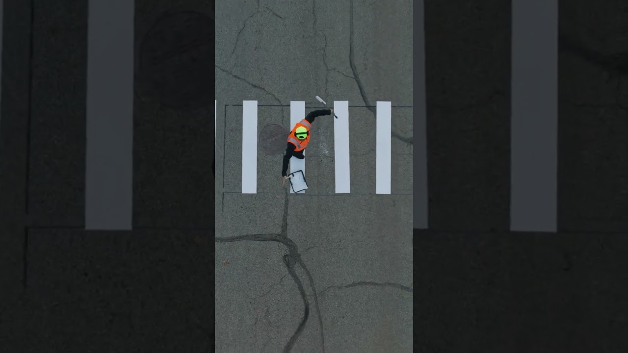 He didn’t see the cars coming