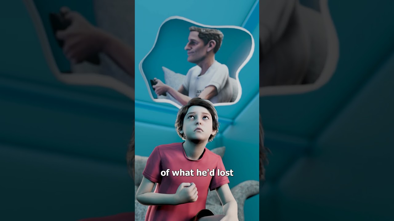 He Raced His Dead Dad In A Video Game 😢