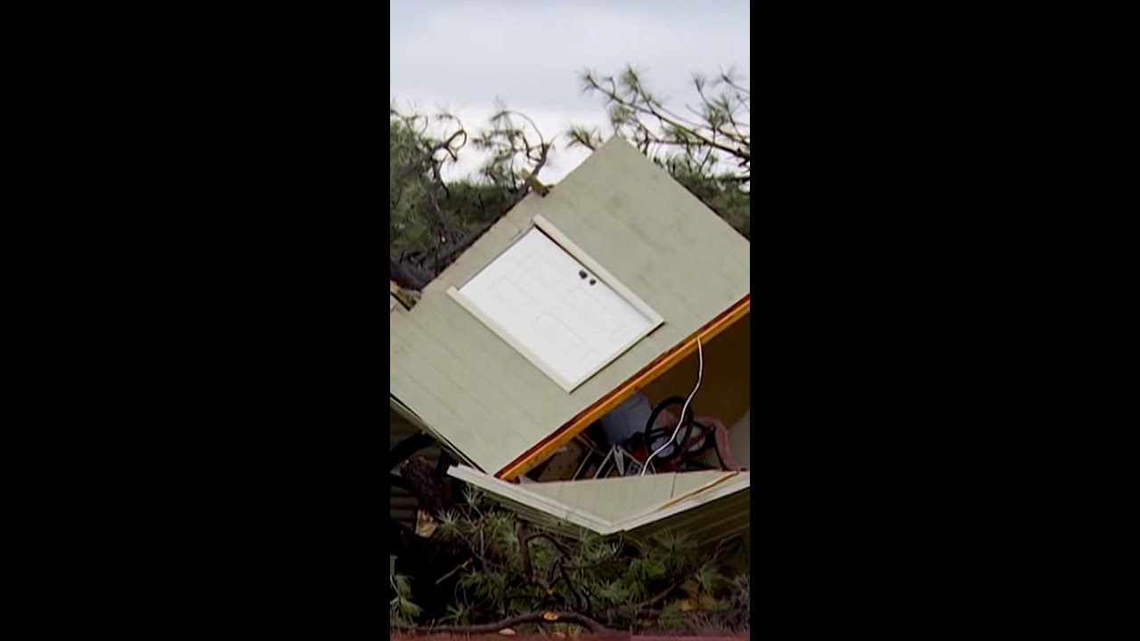 Heavy storms bring damage across the West