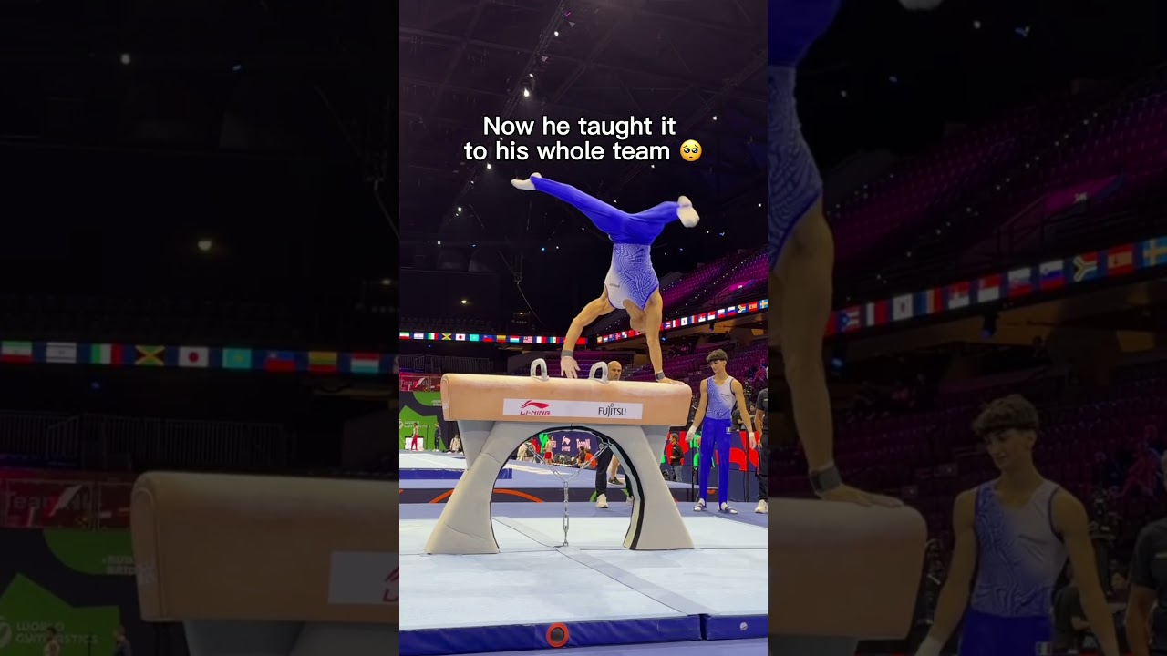 His legacy 🙏 #gymnastics #worldgymnastics #sports #olympics #rotterdam2026