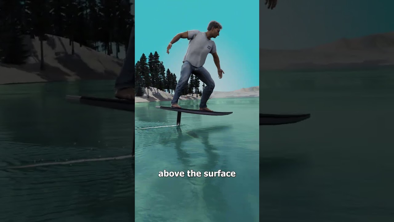 How Foil Surfing Works 🤔