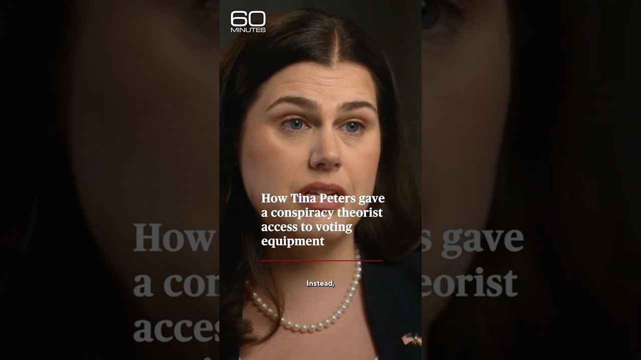 How Tina Peters gave a conspiracy theorist access to voting equipment #shorts