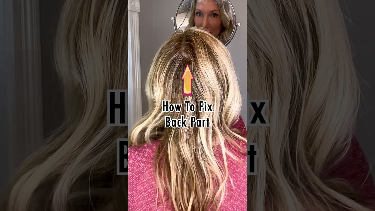 How To Fix a “Back Part” | No Teasing #hairhacks
