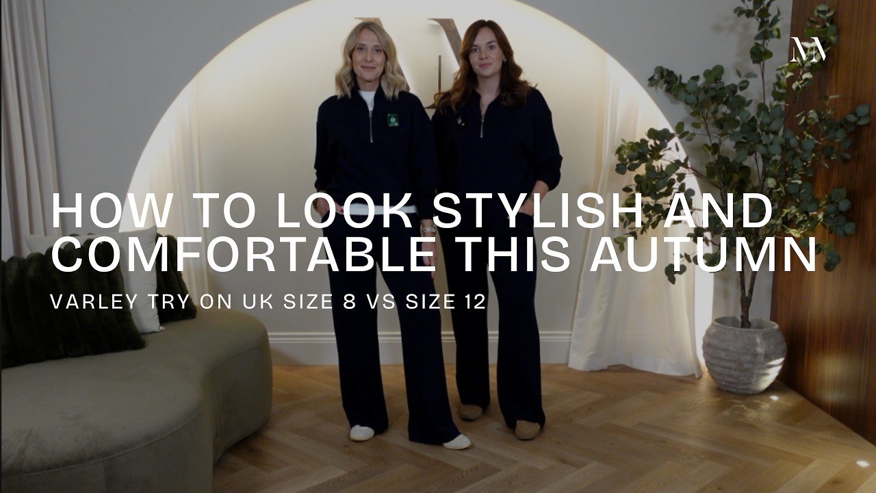 How to Look Stylish AND Comfortable This Autumn | VARLEY Try on UK size 8 vs size 12