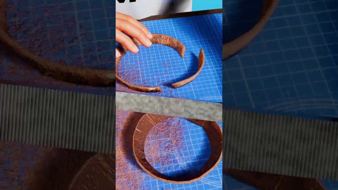 How To Make A Cup From A Coconut 🤔