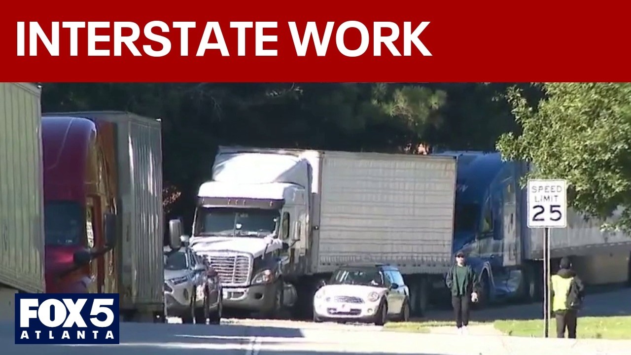 I-285 work leaves traffic headaches in residential areas | FOX 5 News