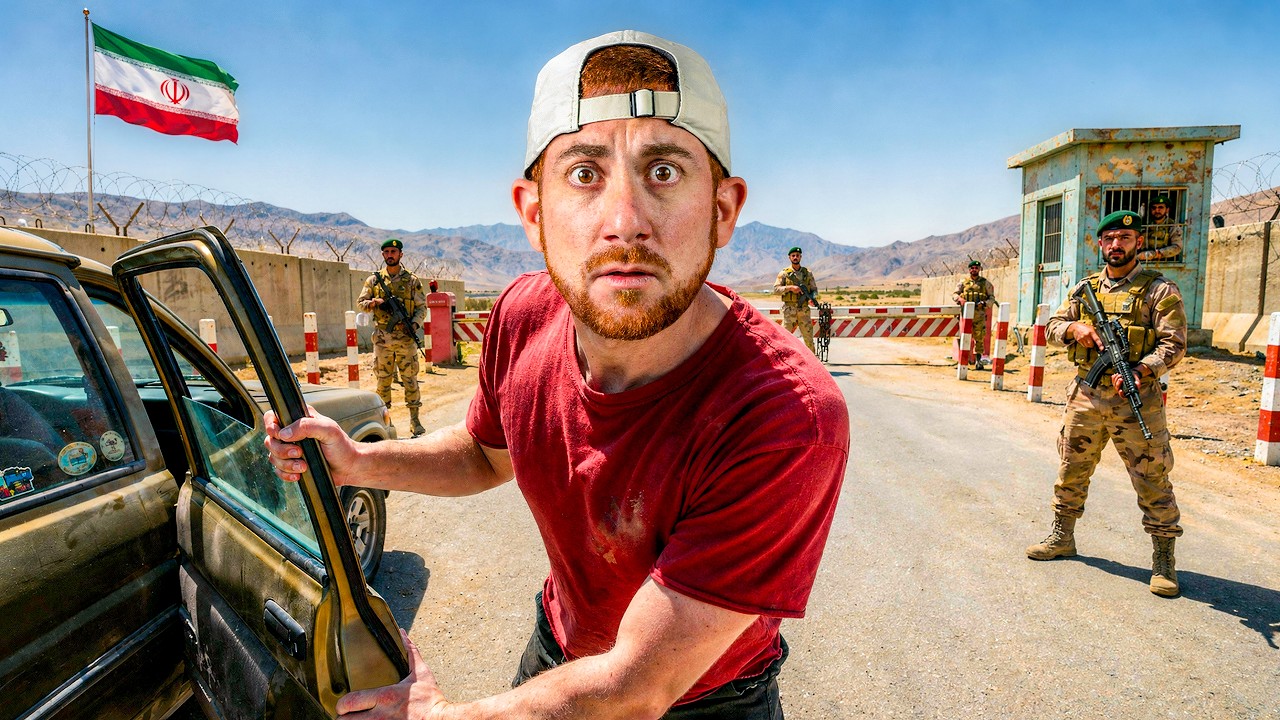 I Drove 100 Miles Along The Iran Border