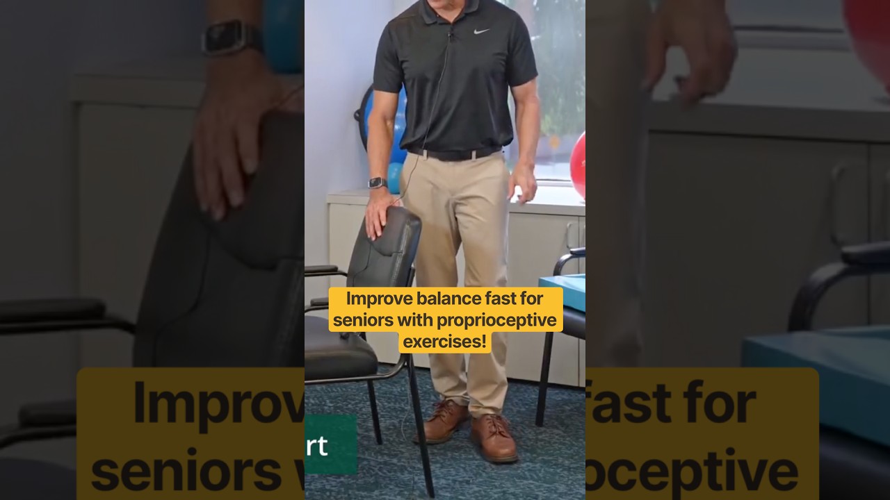 Improve your balance with proprioceptive exercises for seniors!