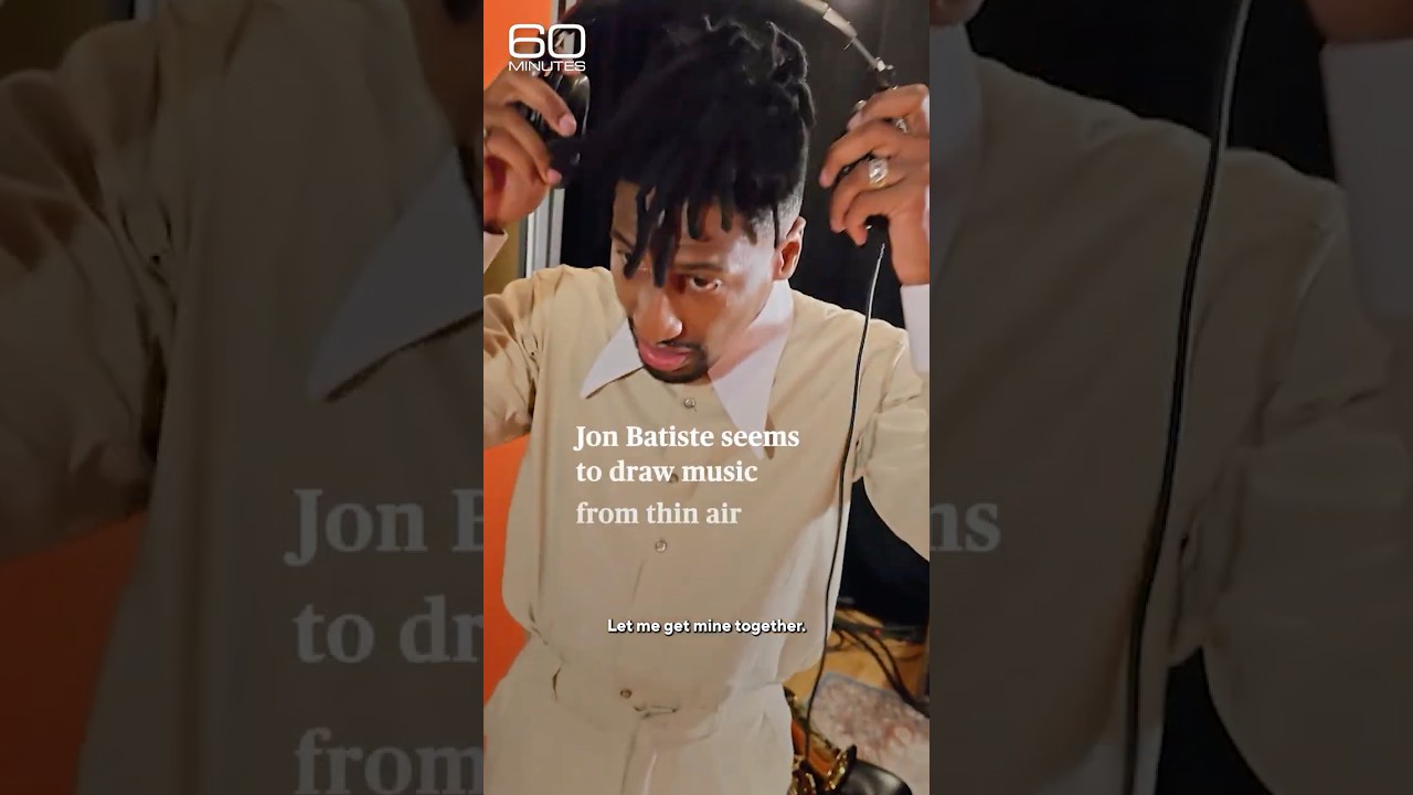 In the studio, Jon Batiste is constantly improvising #shorts