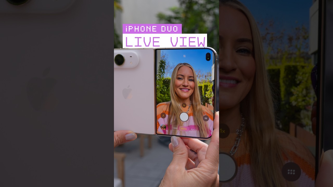 iPhone Duo live preview!