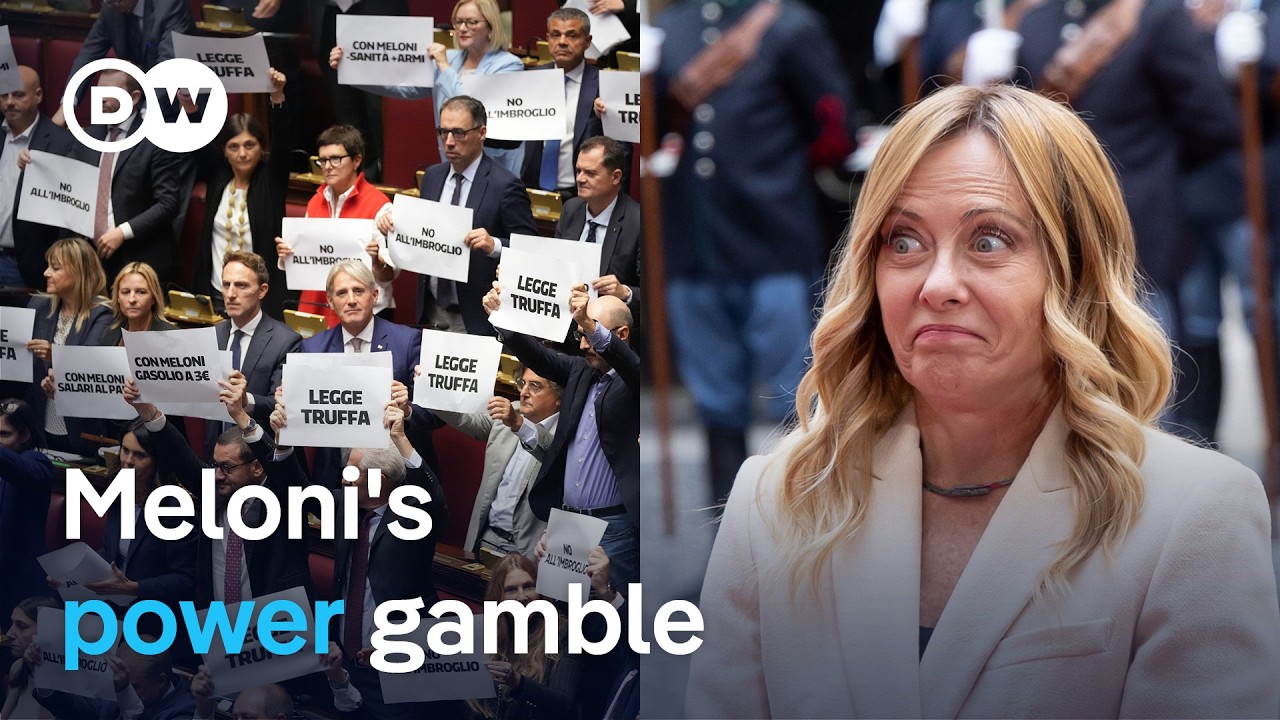 Is Italy’s Giorgia Meloni changing the rules to stay in power? | DW News