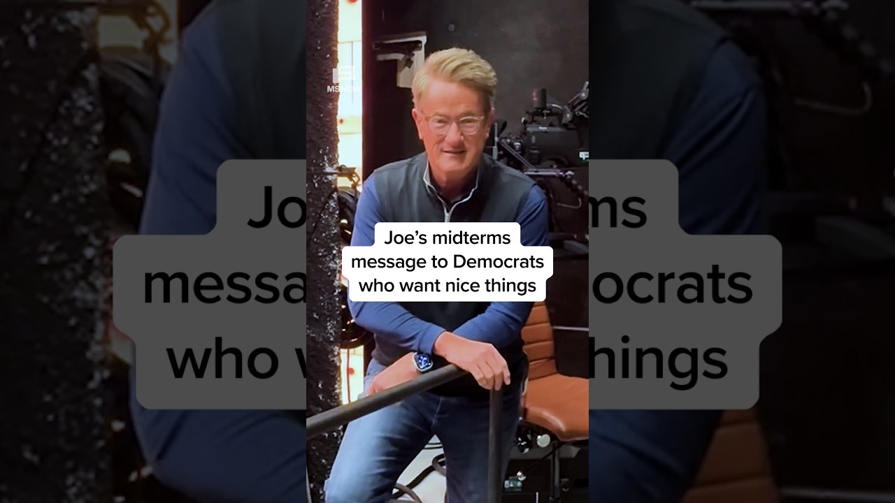 Joe’s midterm message to Democrats who wants nice things