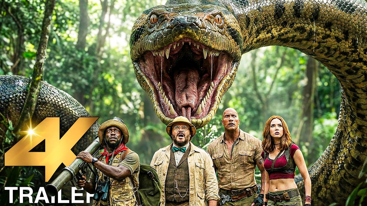 JUMANJI OPEN WORLD Extended Trailer (4K ULTRA HD) 2026