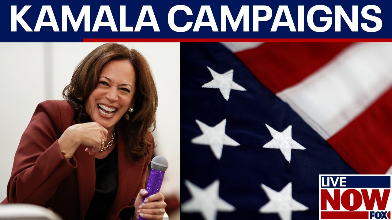 Kamala on campaign trail ahead of midterm election day
