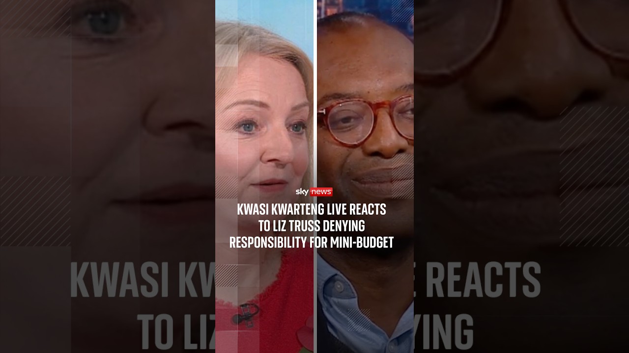 Kwasi Kwarteng live reacts to Liz Truss denying responsibility for mini-budget