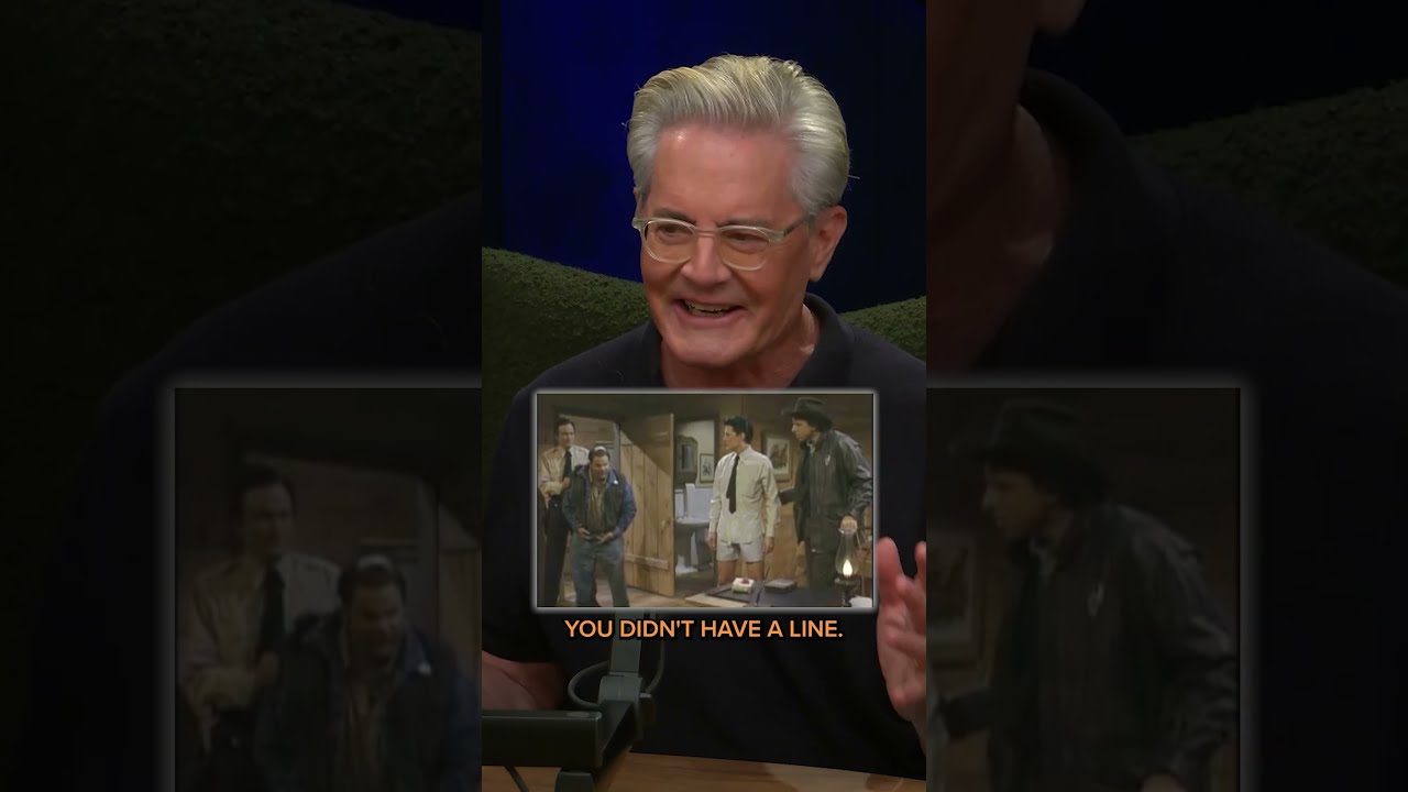 Kyle MacLachlan & Conan were in a “Twin Peaks” SNL sketch. #podcast #comedy