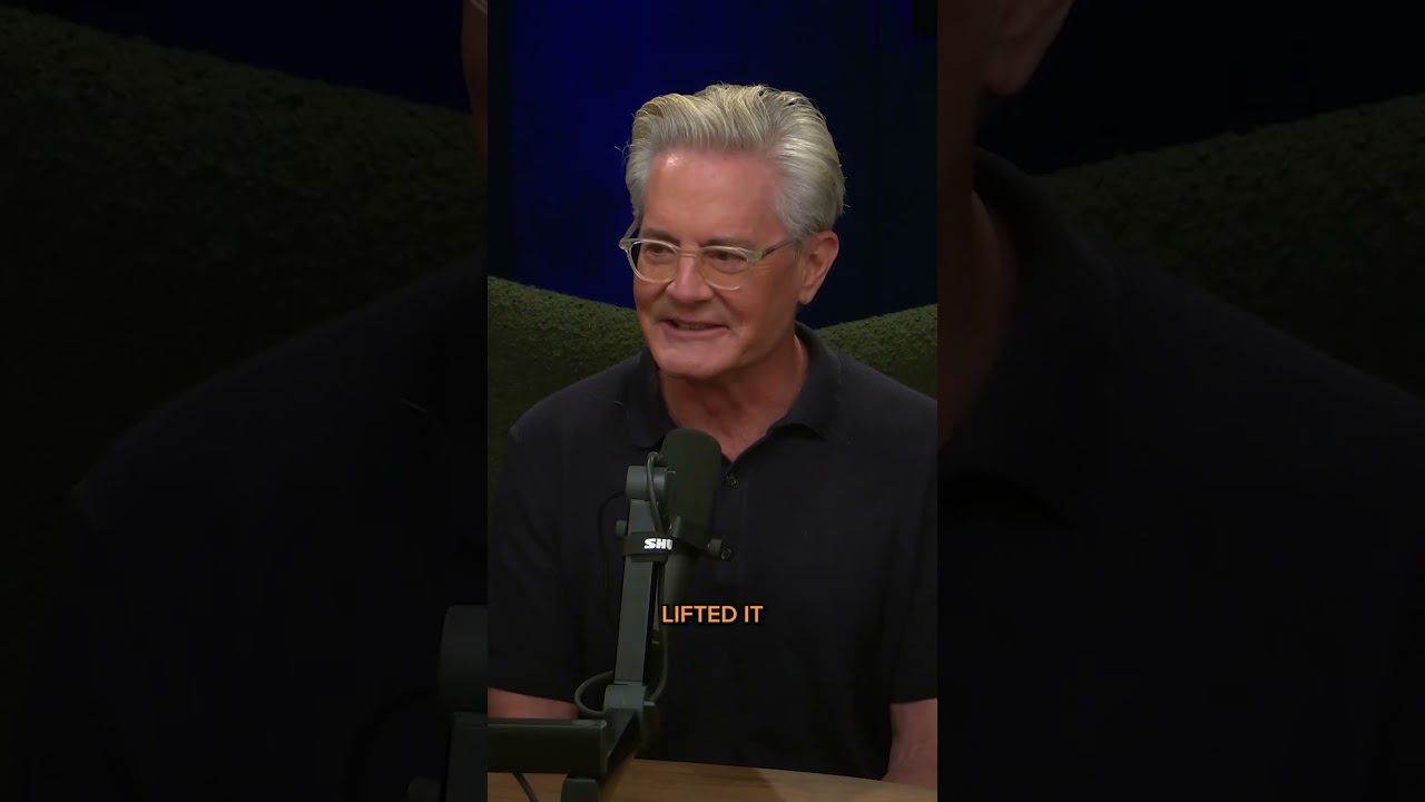 Kyle MacLachlan modeled his “Twin Peaks” character after David Lynch. #podcast #comedy