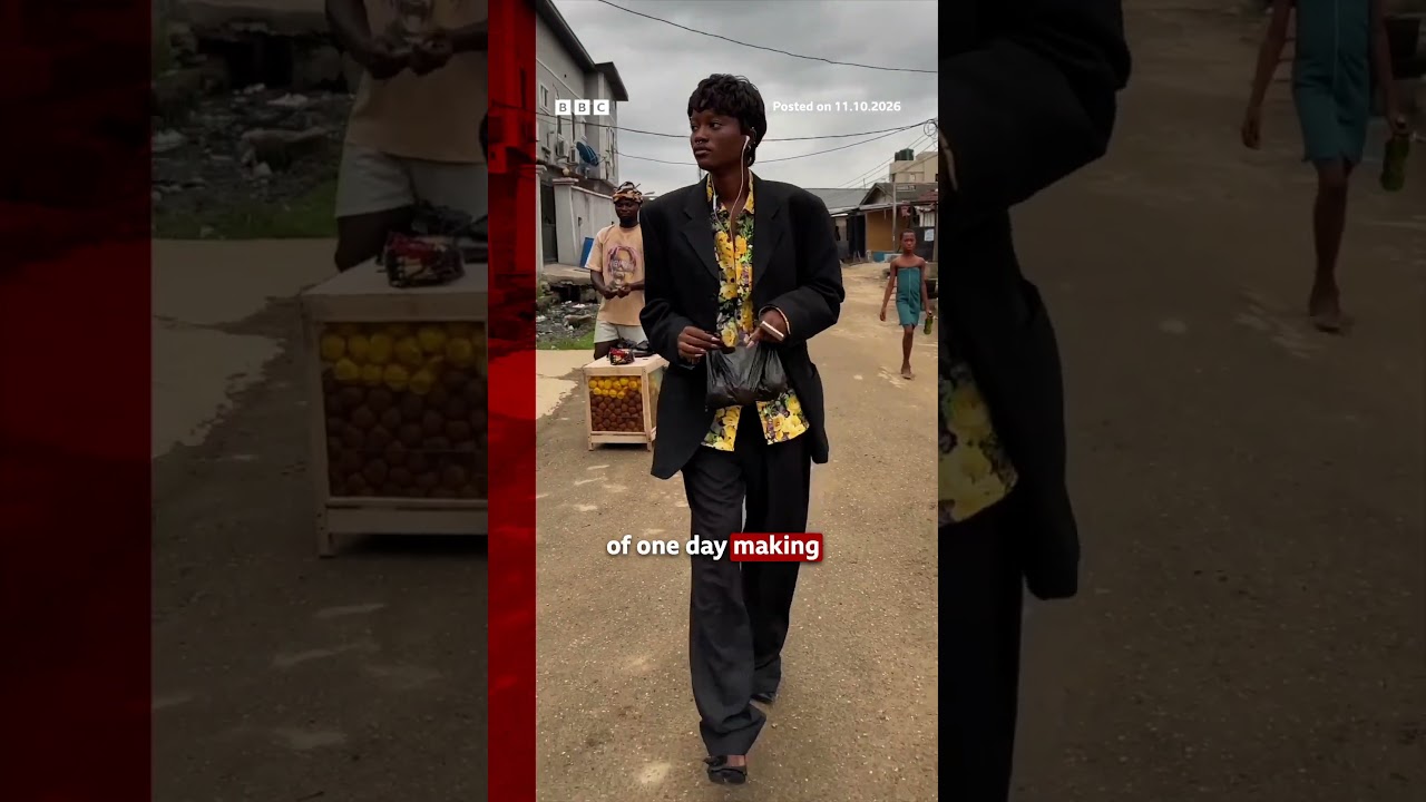 Lagos street model Rachel Ojuromi who made it to Chanel’s Runway. #BBCNews