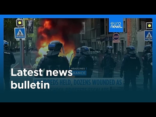 Latest news bulletin | October 1st, 2026 – Midday