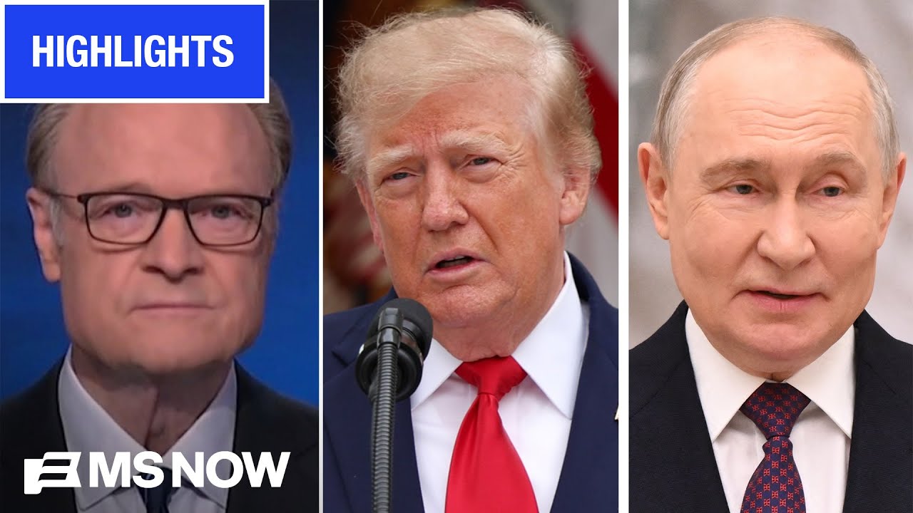 Lawrence: Trump pretends Ukraine and Russia agreed to ceasefire | The Last Word Weekly Highlights