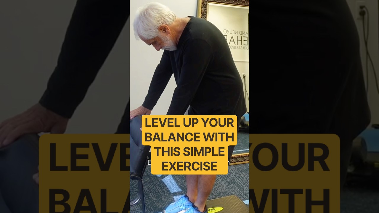 Level up your balance with this simple activity #mobility #seniorhealth