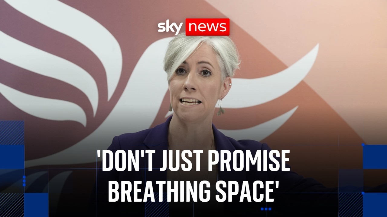 Lib Dems Treasury Spokesperson Daisy Cooper makes pre-budget announcement