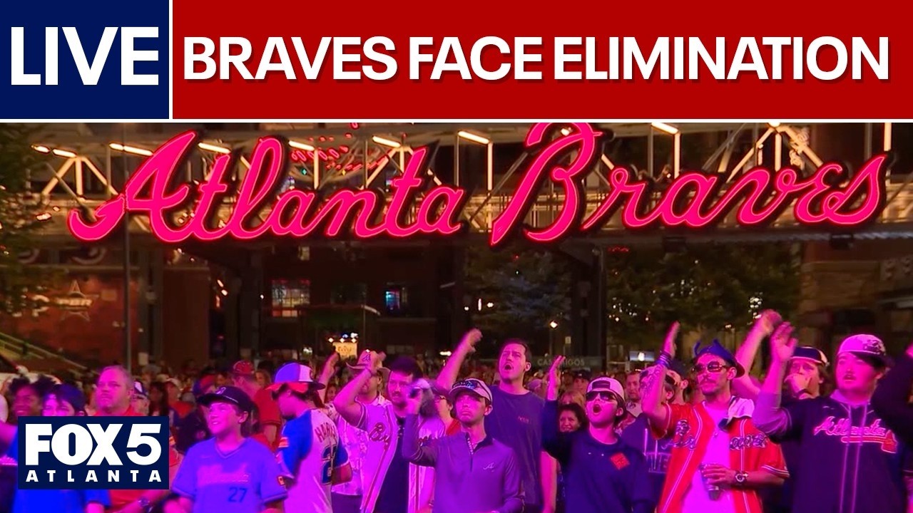 LIVE | Atlanta Braves face elimination in NLDS Game & Former DeKalb police sergeant indicted