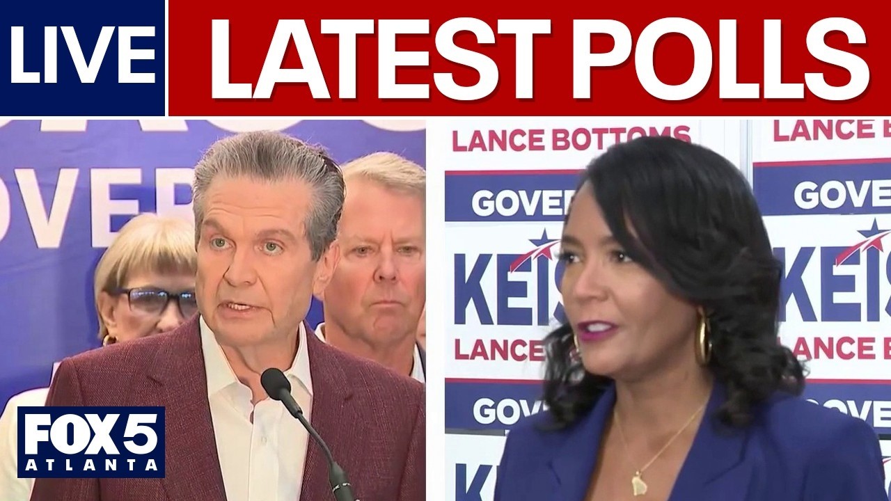 LIVE | Latest polls show deadlocked GA governor race